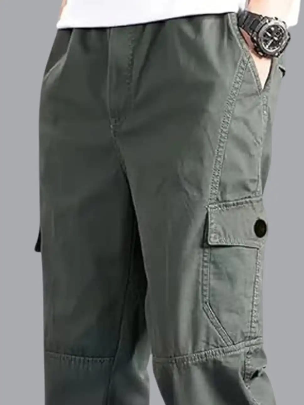 Men’s Olive Green Cargo Pants
