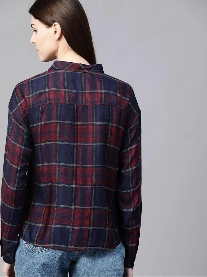 Women’s Checkered Casual Shirt