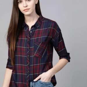 Women’s Checkered Casual Shirt
