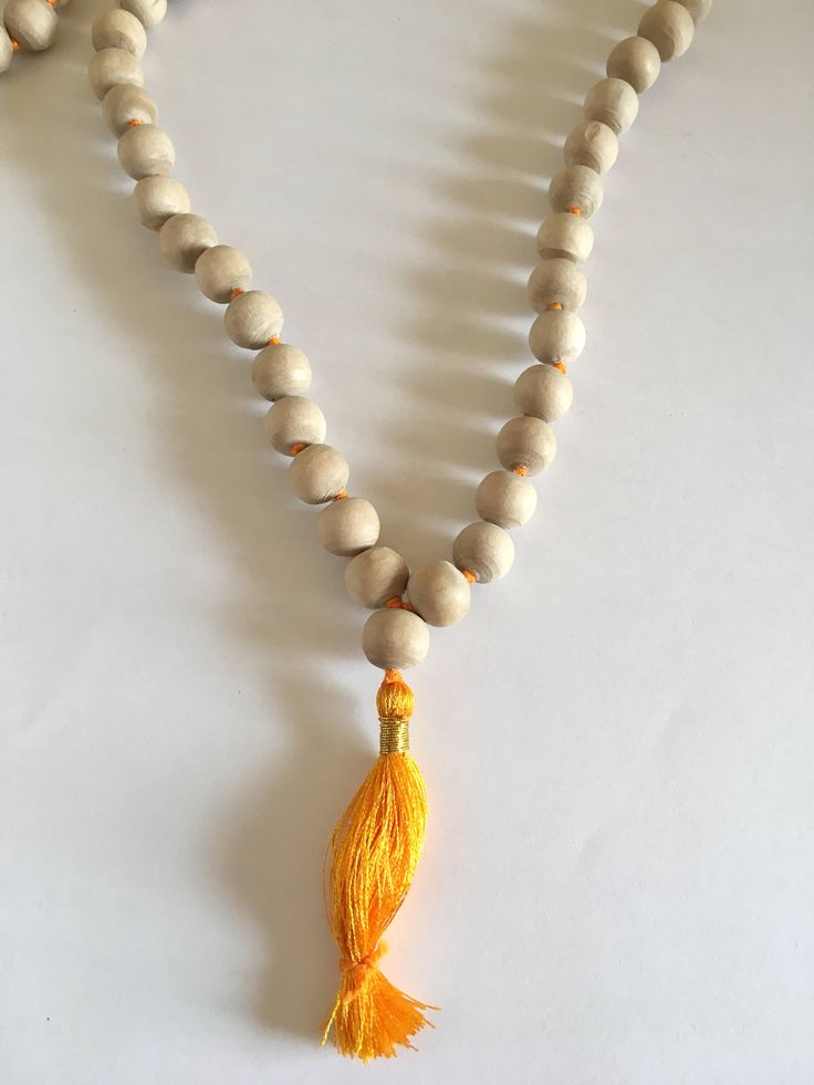 Premium Tulsi Mala 108 Beads – Natural Holy Basil Wood Jap Mala for Meditation, Prayer & Spiritual Healing |