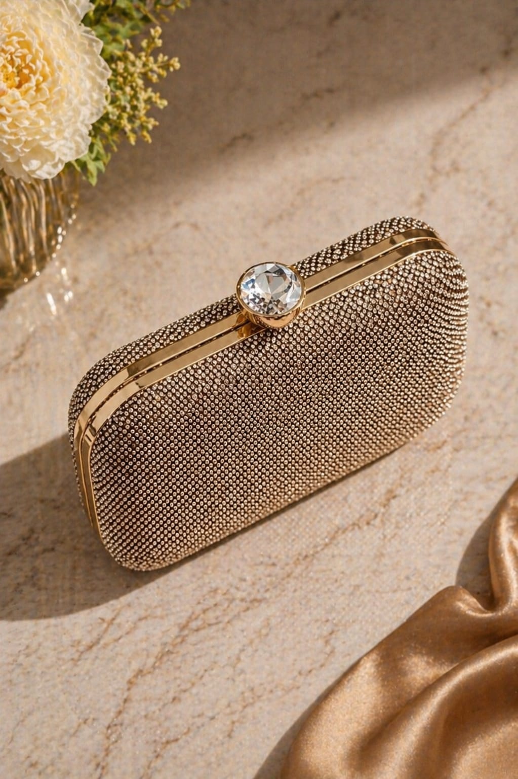 Luxury Crystal Clutch for Women