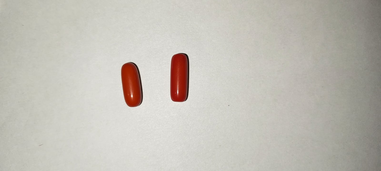 Natural Red Munga Gemstone (Red Coral Stone)