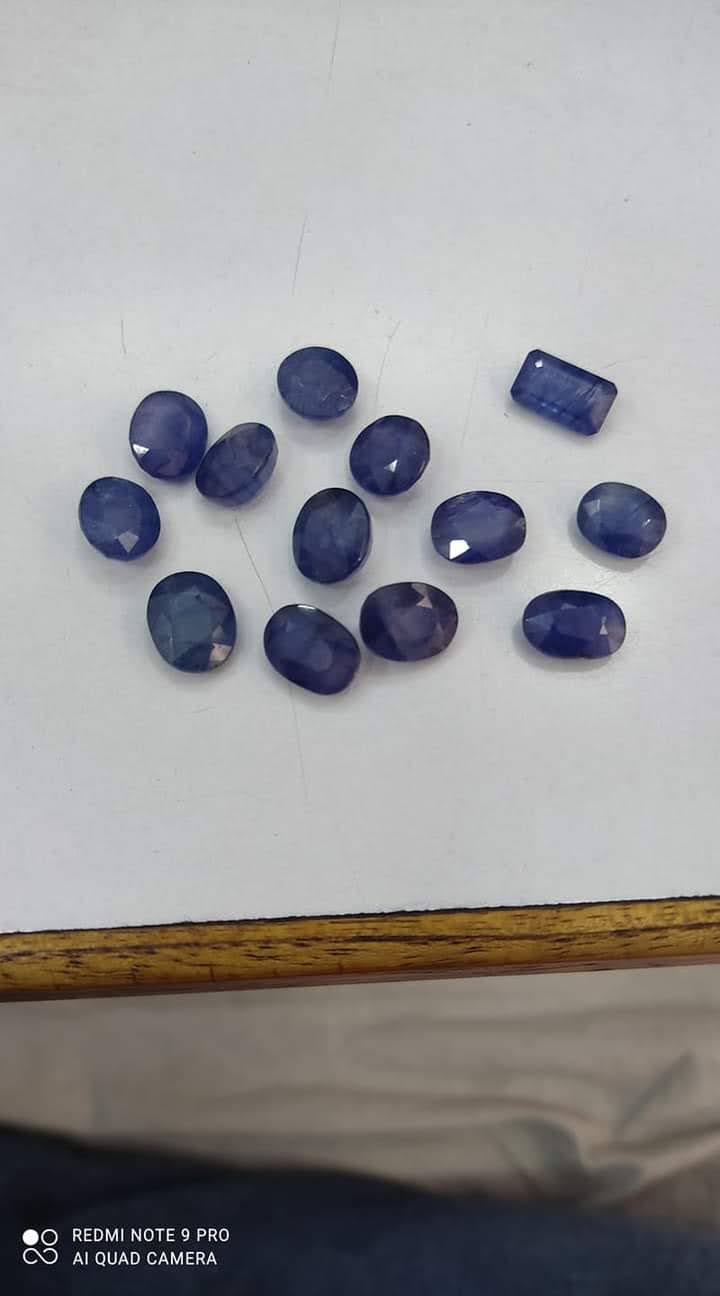 Natural Blue Sapphire Gemstone (Neelam Stone) for Men & Women